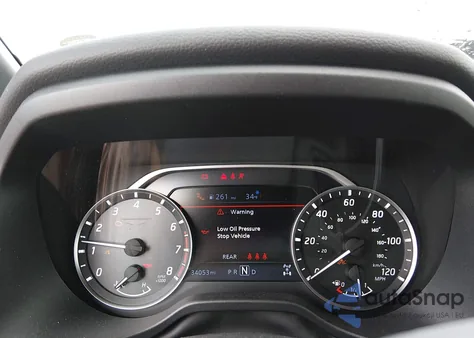 2023 Nissan Titan Sv 4X4 из США, поврежденный, VIN 1N6AA1ED1PN110293